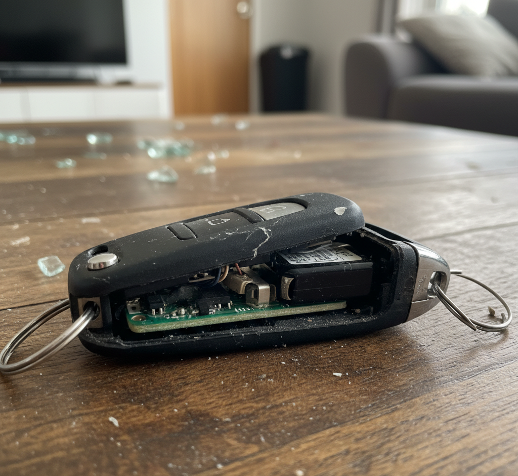 fob-working-small-electronic-device-new-fob Key Fob Not Working? Experienced Locksmith in Doral, Florida, Explains Why and How to Fix It