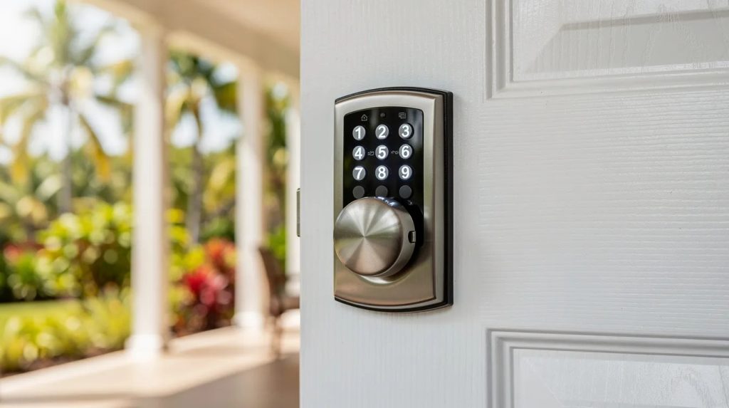 are keyless entry locks a good choice for cutler bay fl rental properties